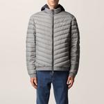 Пуховик мужской серый Armani Exchange, серый - фото 3