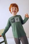 Хлопковая водолазка Mayoral, зеленый - фото
