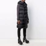 Стеганая куртка мужская черная Rick Owens, черный - фото