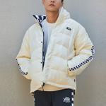 Пуховик унисекс белый Vans, белый - фото 3