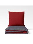 Постельное белье Traumschloss Melange Flanell, красный - фото 2