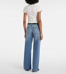 Топ Tommy из хлопка и шелка The Row, белый - фото 3