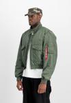 Куртка Alpha Industries Bomber Jacket, Sage Green/Green - фото