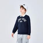 Детские поло Converse, серый - фото 4