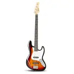 Электрогитара Glarry GJazz Sunset с бас-гитарой /20 Вт усилителем - фото 2