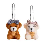 Плюшевый кулон мишка печенье мини кукла высота 6см X3COMMUNE - фото 4