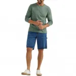 Lee Джинсовые шорты мужские голубые - фото 5