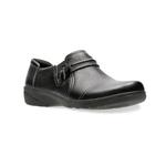 Женские кожаные слипоны Clarks Cheyn Madi Clarks, черный - фото 5