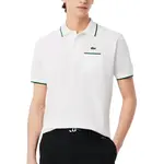 Карманная поло LACOSTE, белый/зеленый - фото 3