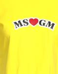 Футболка Msgm, желтый - фото 4