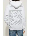 Толстовка с капюшоном Off White, белый - фото 4