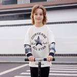 Converse Футболка классический стиль white подростки - фото 5