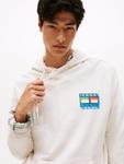 Худи Tommy Jeans DNA FLAG PLAY UNISEX, Ancient White/White - фото 5
