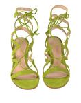 Сандалии Gianvito Rossi, лаймовый - фото 4