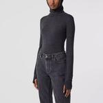 Свитер женский Burberry Deep Hemp, серый - фото 5