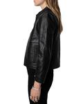 Кожаная куртка Litchi Cuir Lisse Zadig & Voltaire, черный - фото 4