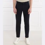 Зауженные брюки-чиносы Boss, синий - фото