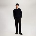 Джемпер Cable-knit Crew-neck Sweater Tommy Hilfiger, синий - фото 8