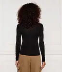 Блузка Арминио Slim fit Pinko, черный - фото 3