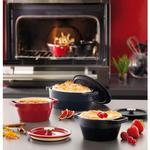 Кастрюля Slow Cook из PYREX, круглая, с крышкой, ø: 280 мм, серая - фото 3