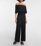 Укороченный топ из джерси Solal ERES, черный - фото 2