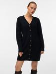 Vero Moda Вязаное платье черного цвета - фото 4