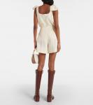 Льняные шорты Chloé, белый - фото 3