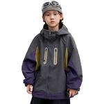 Детская куртка с капюшоном Moderate EASTERN CAMEL, мультиколор - фото