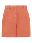 Brunello Cucinelli шорты со складками, оранжевый - фото