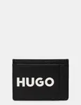 Кожаная визитница HUGO, черный - фото 2
