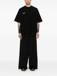 VETEMENTS широкие спортивные брюки, черный - фото 3