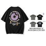 Футболка унисекс The Simpsons, черный - фото 49