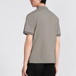 Рубашка поло мужская серая Dior, серый - фото 4