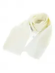 Шарф с логотипом Courrèges, белый - фото 2
