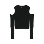 Свитер с рукавом-накидкой RICK OWENS, черный - фото 2