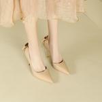 Туфли женские на высоком каблуке Zubumei, черный - фото 12