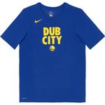 Футболка nba dri fit для подростков Nike, синий - фото