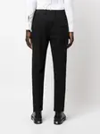 Зауженные брюки строгого кроя Alexander McQueen, черный - фото 4