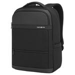 Samsonite Черный рюкзак мужской средний тканевый - фото 2