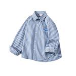 Disney Детская синяя рубашка для возраста 3-7 лет - фото