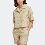 Футболка женская Grassland Brown Adidas Neo - фото 3