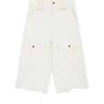 WE11DONE Карго шорты Unisex White - фото 3