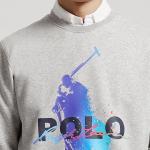 Polo Ralph Lauren Свитшот унисекс серый - фото 7