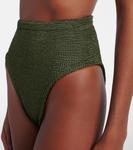 Рубиновый бикини Hunza G, Metallic Khaki - фото 5