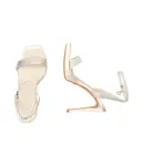 Босоножки на шпильке Guess, белый - фото 4