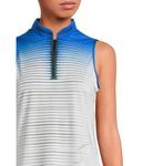 Топ Jamie Sadock Flux Print Sleeveless Top, Electric Blue - фото 4