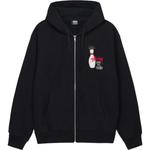 Толстовка с капюшоном Kingpin Zip Stussy, черный - фото 7