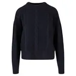 Свитер Urban Classics Cabel Knit, черный - фото 3