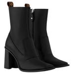 БЕРЛИН Ботильоны на каблуке 8,5 см женские черные LOUIS VUITTON - фото 2