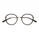 Очки с круглой оправой GUCCI, коричневый - фото 4